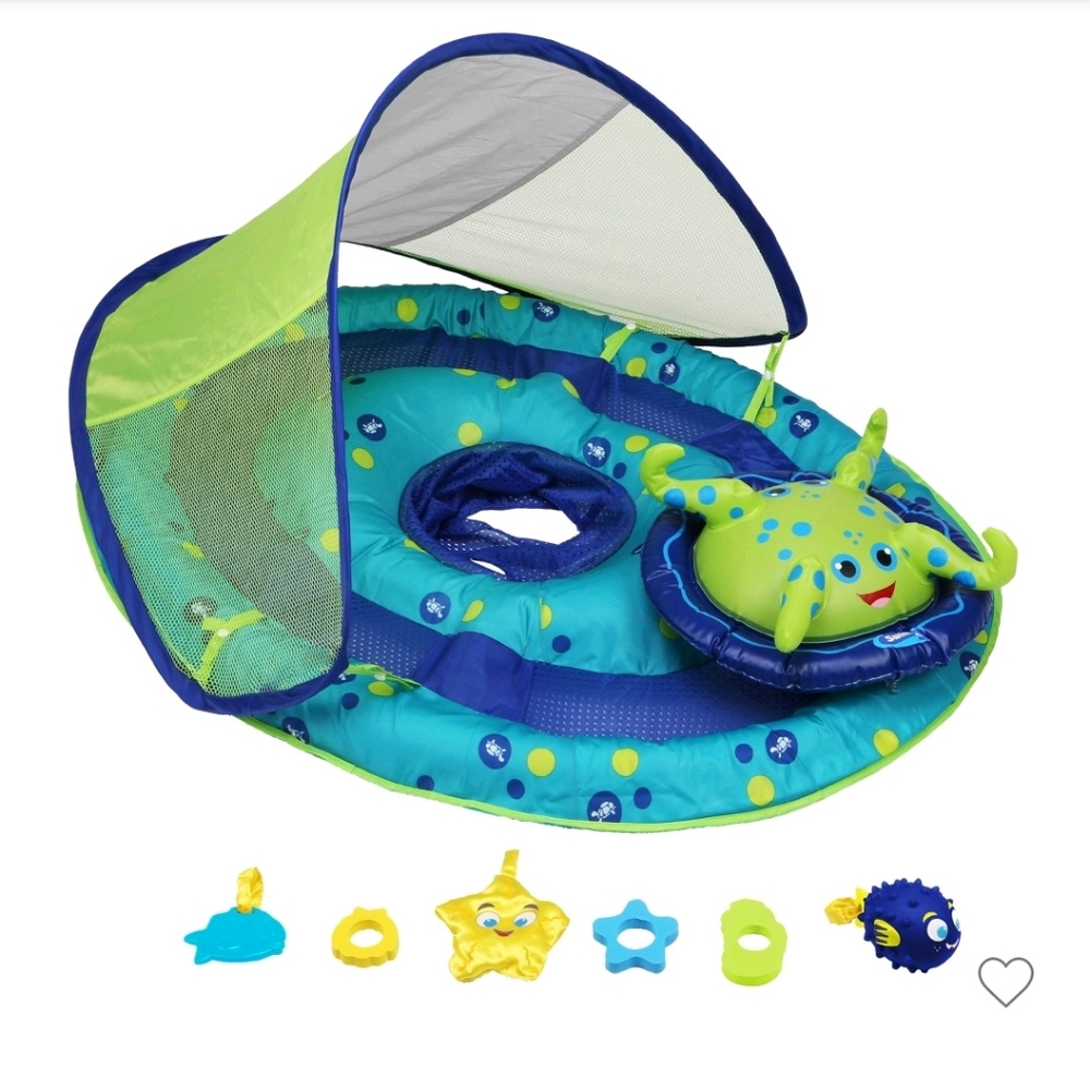 Swimways Baby Spring Float Activity Center - Octopus - Picture 3 of 6